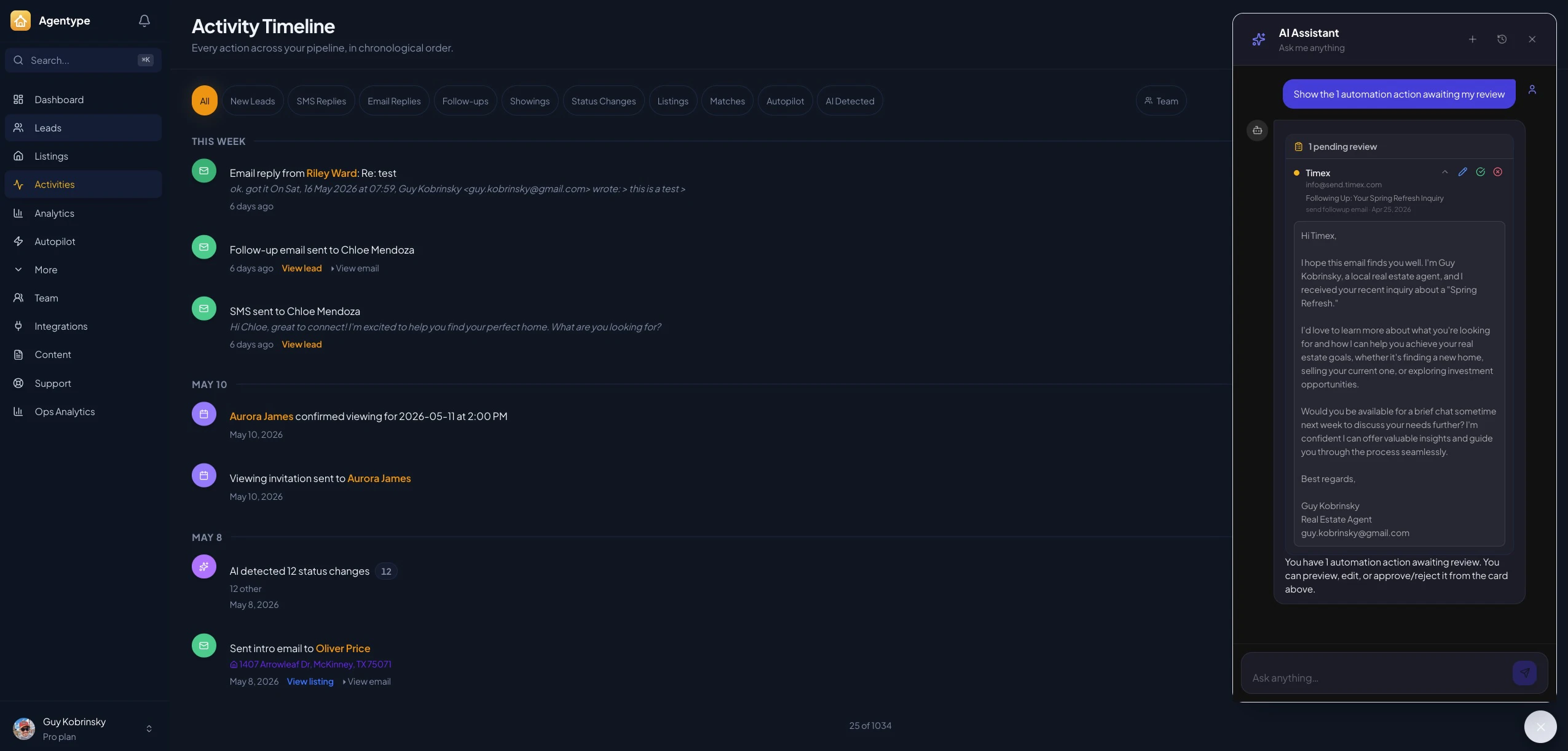 Agentype screenshot 3