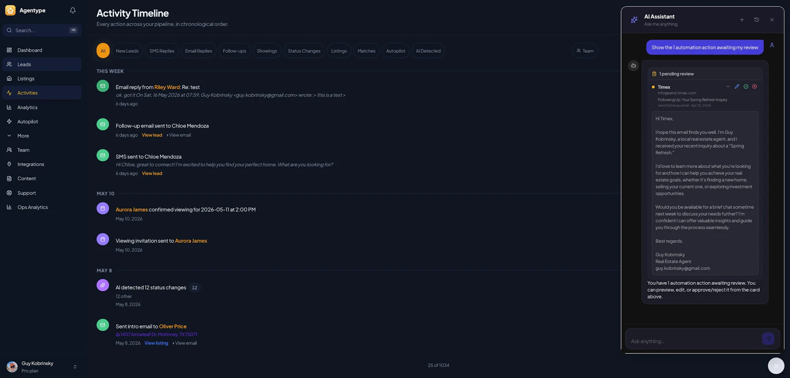 Agentype screenshot 3