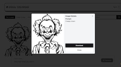 NinjaColoring - AI Coloring Pages gallery image