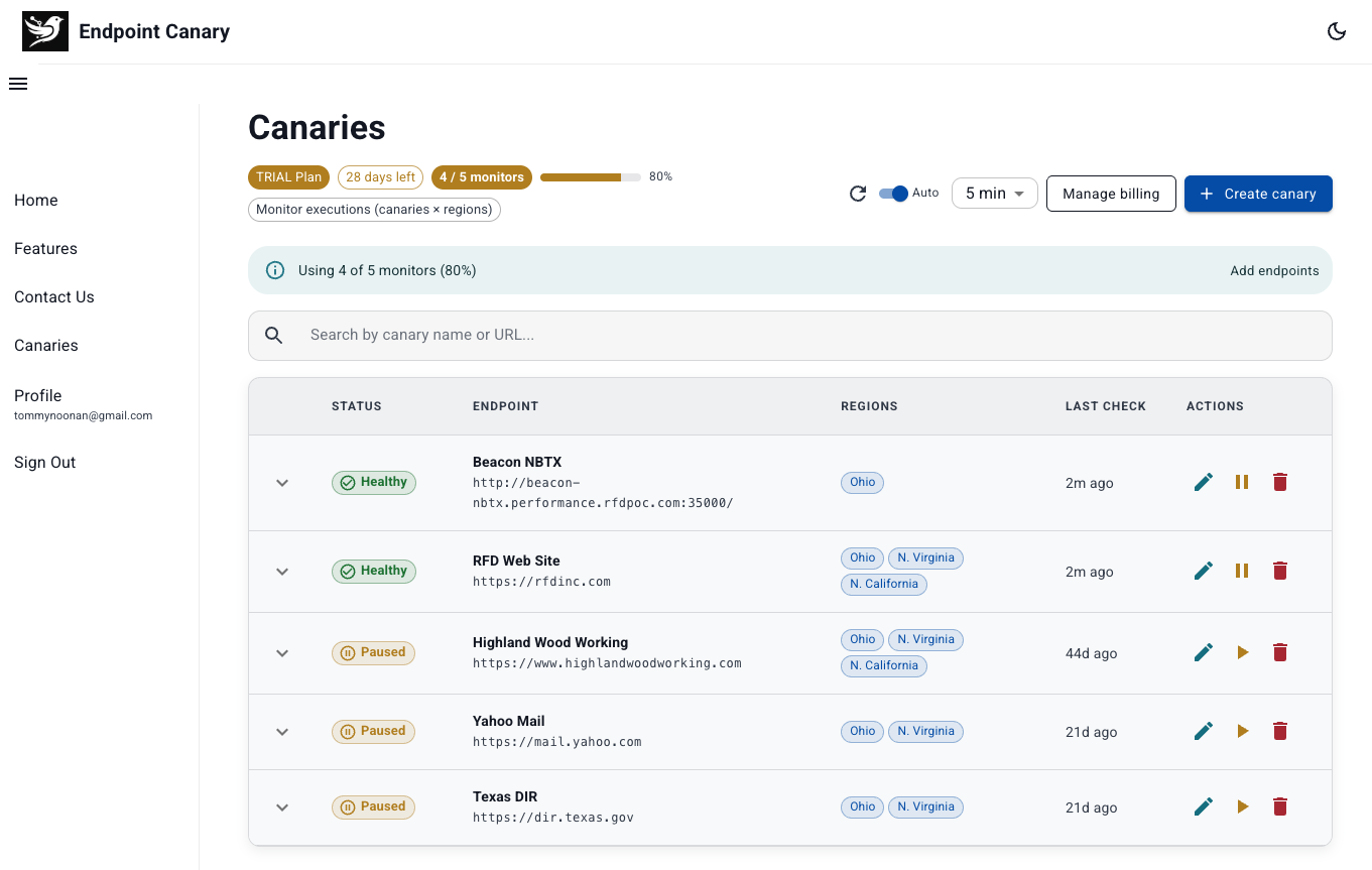 Endpoint Canary gallery image