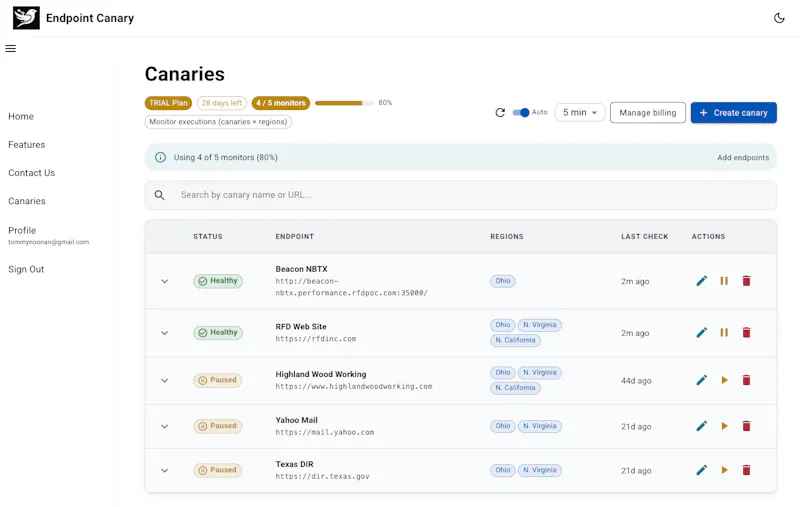 Endpoint Canary screenshot 5