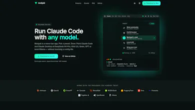 Modyak, code with any AI model gallery image