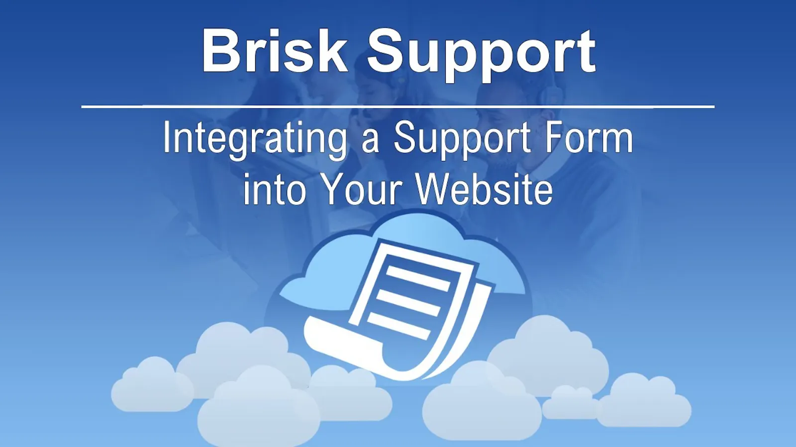 Brisk Support screenshot 1 (video preview)