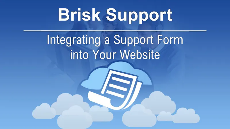 Brisk Support screenshot 1 (video preview)