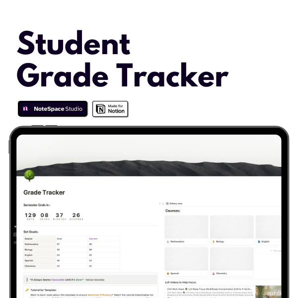 Student Grade Tracker 