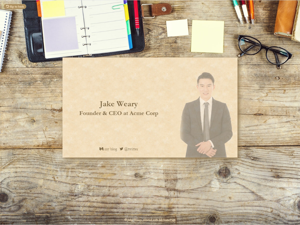 My Static Page gallery image