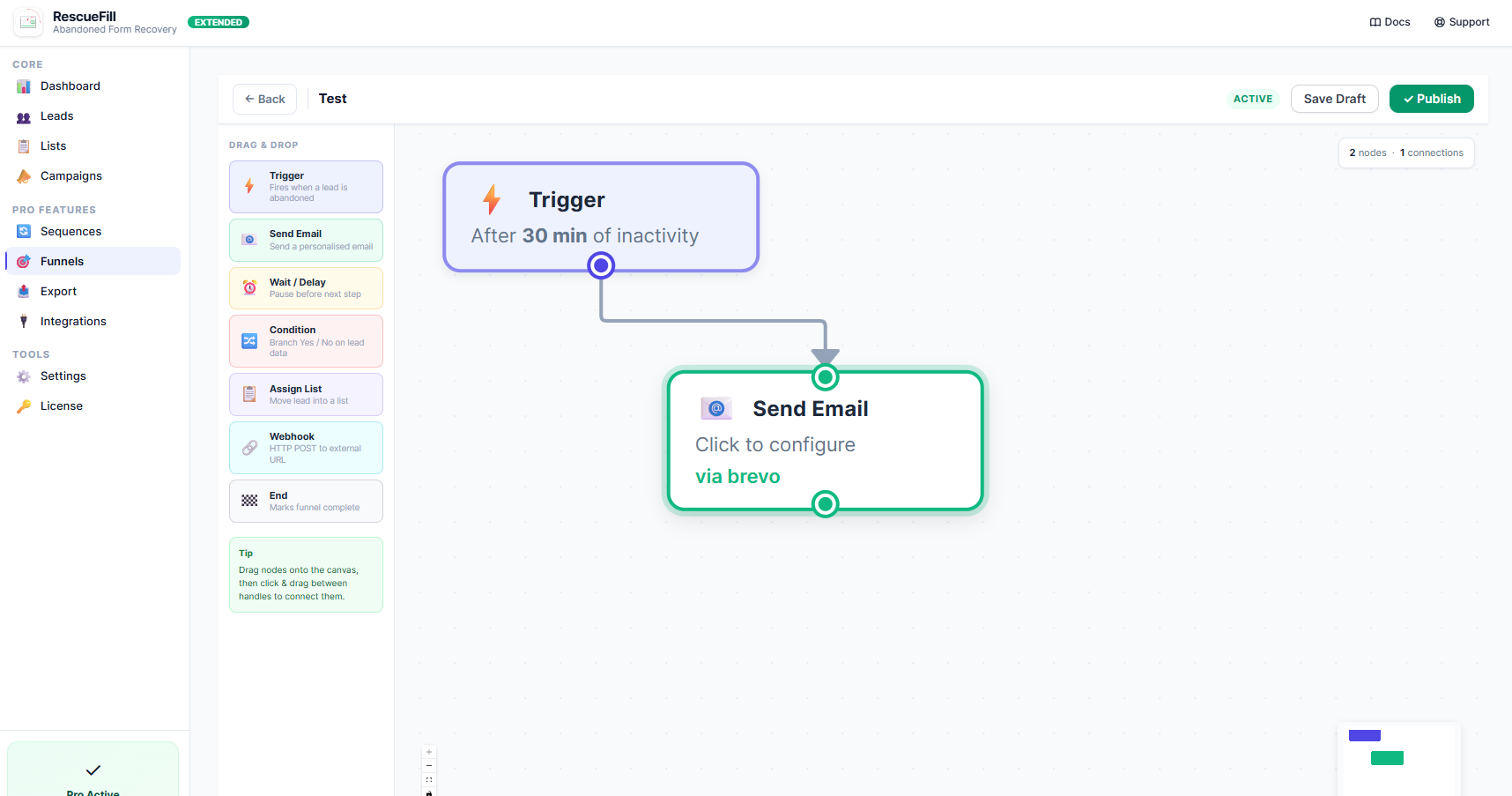 RescueFill – Recover Leads Instantly gallery image