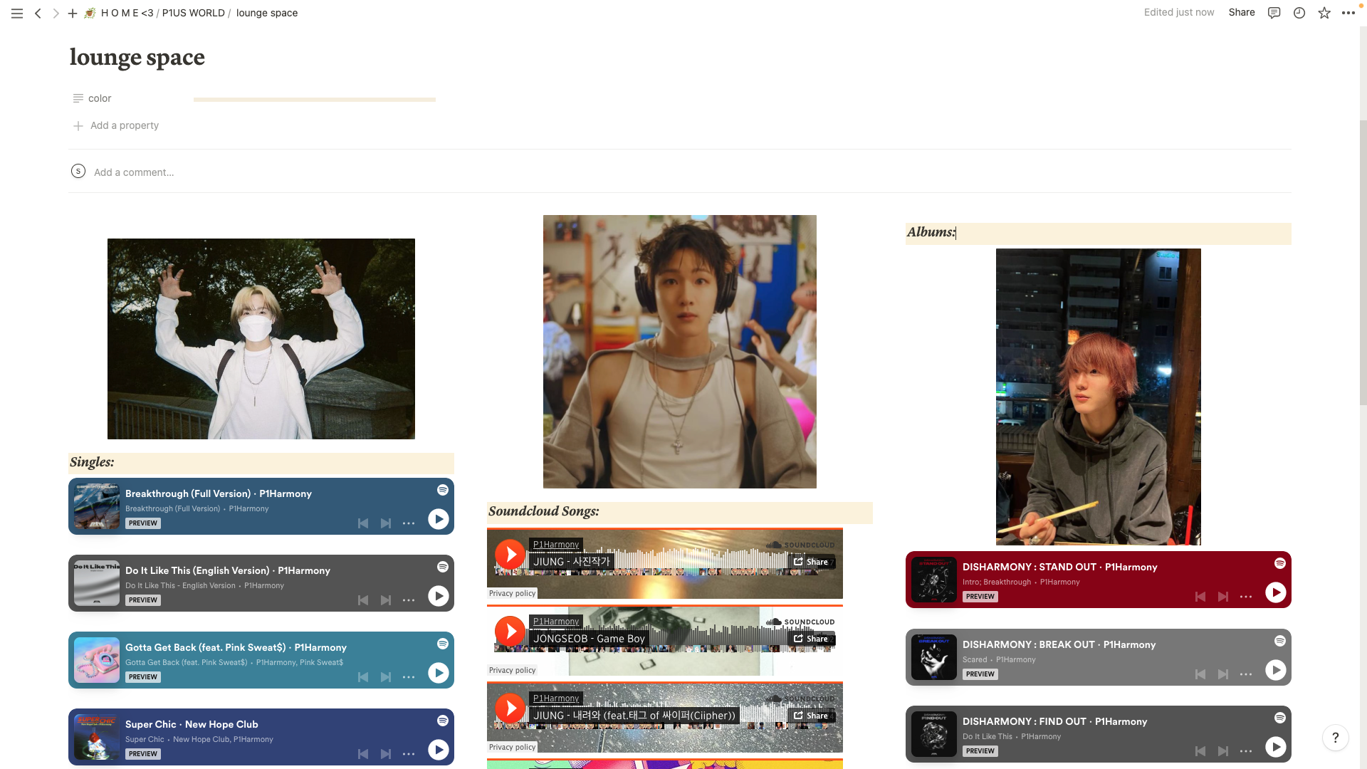 เทมเพลตความคิด p1harmony - เทมเพลตแนวคิด Kpop media 5