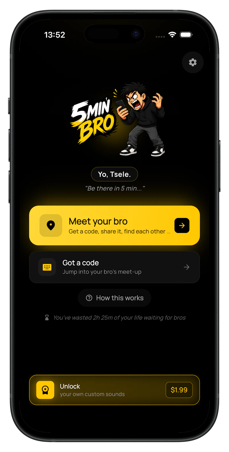 5 Min Bro screenshot 1