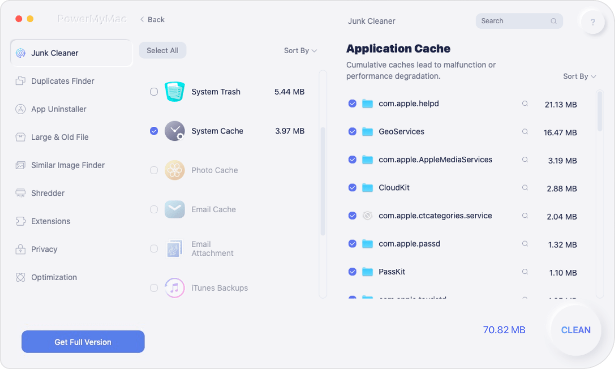 Powermymac - Hilft bei der Optimierung und Reinigung des Mac Medien 2