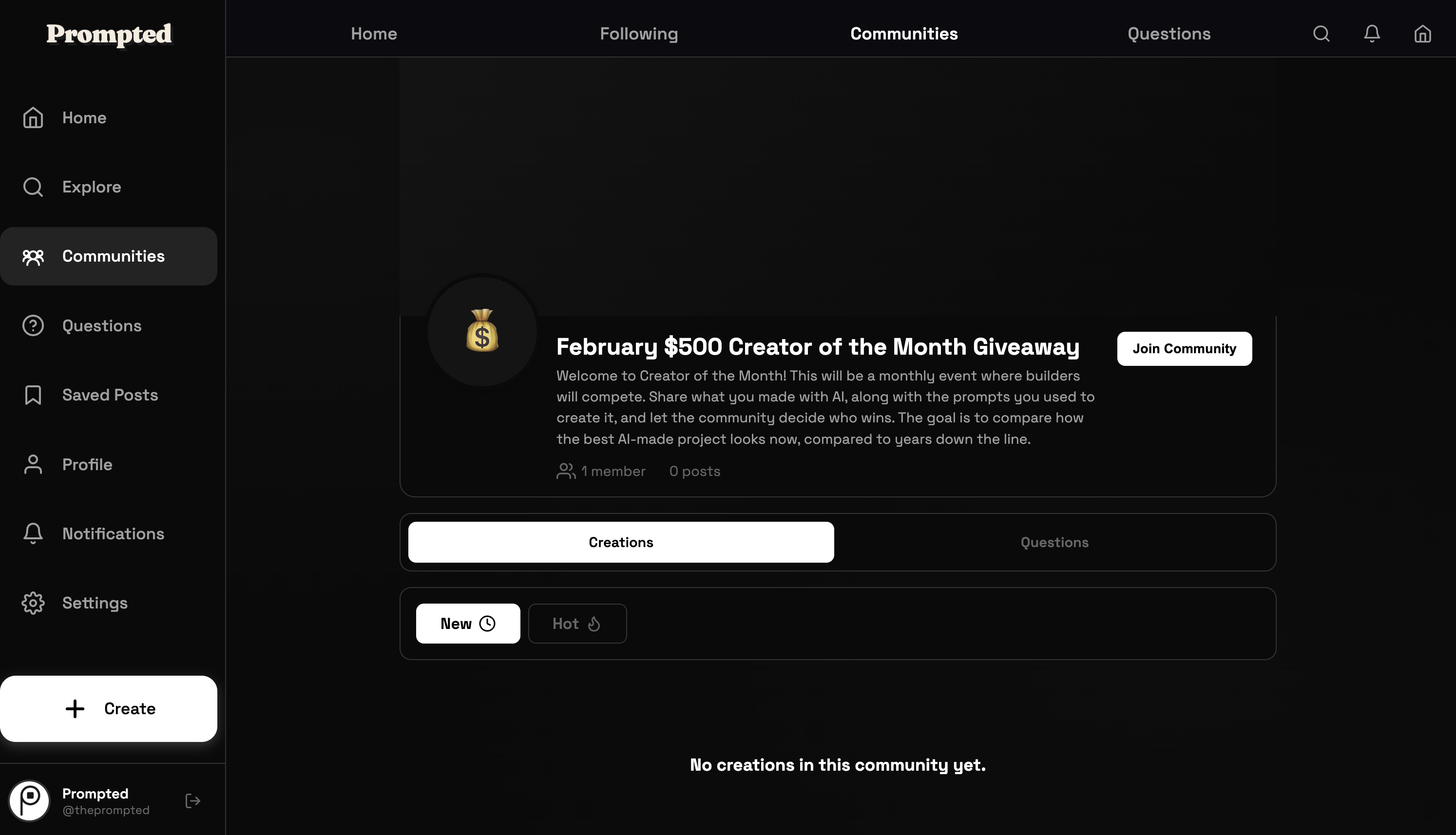 Prompted gallery image