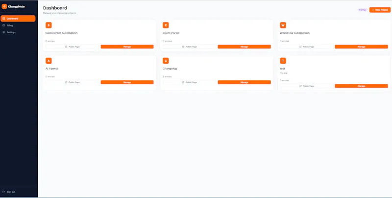 ChangeNote screenshot 4