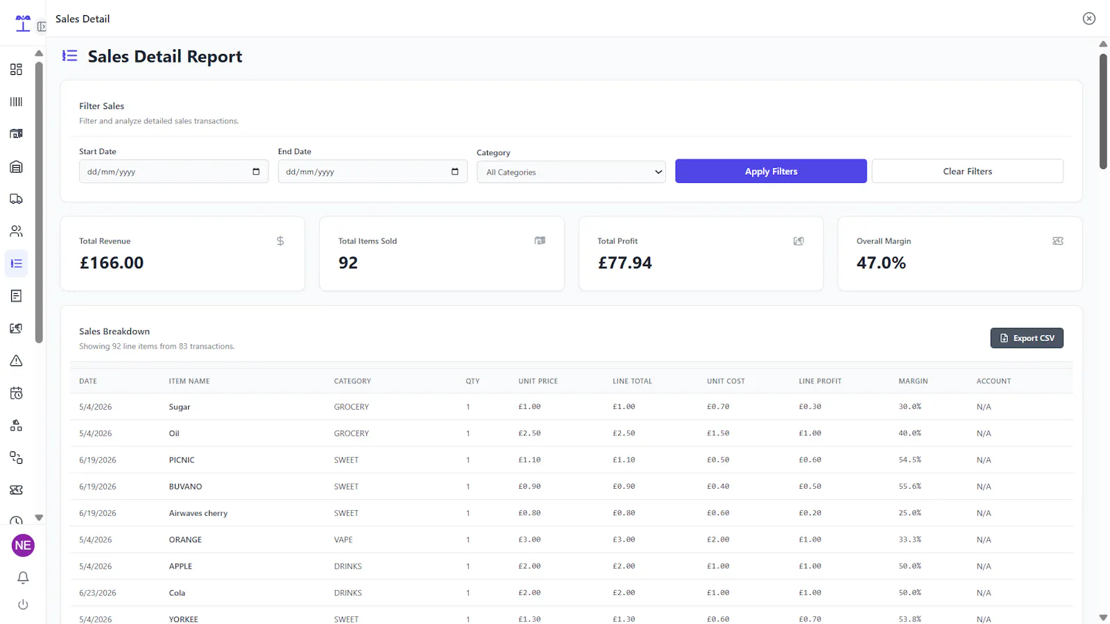 BizPOS screenshot 3