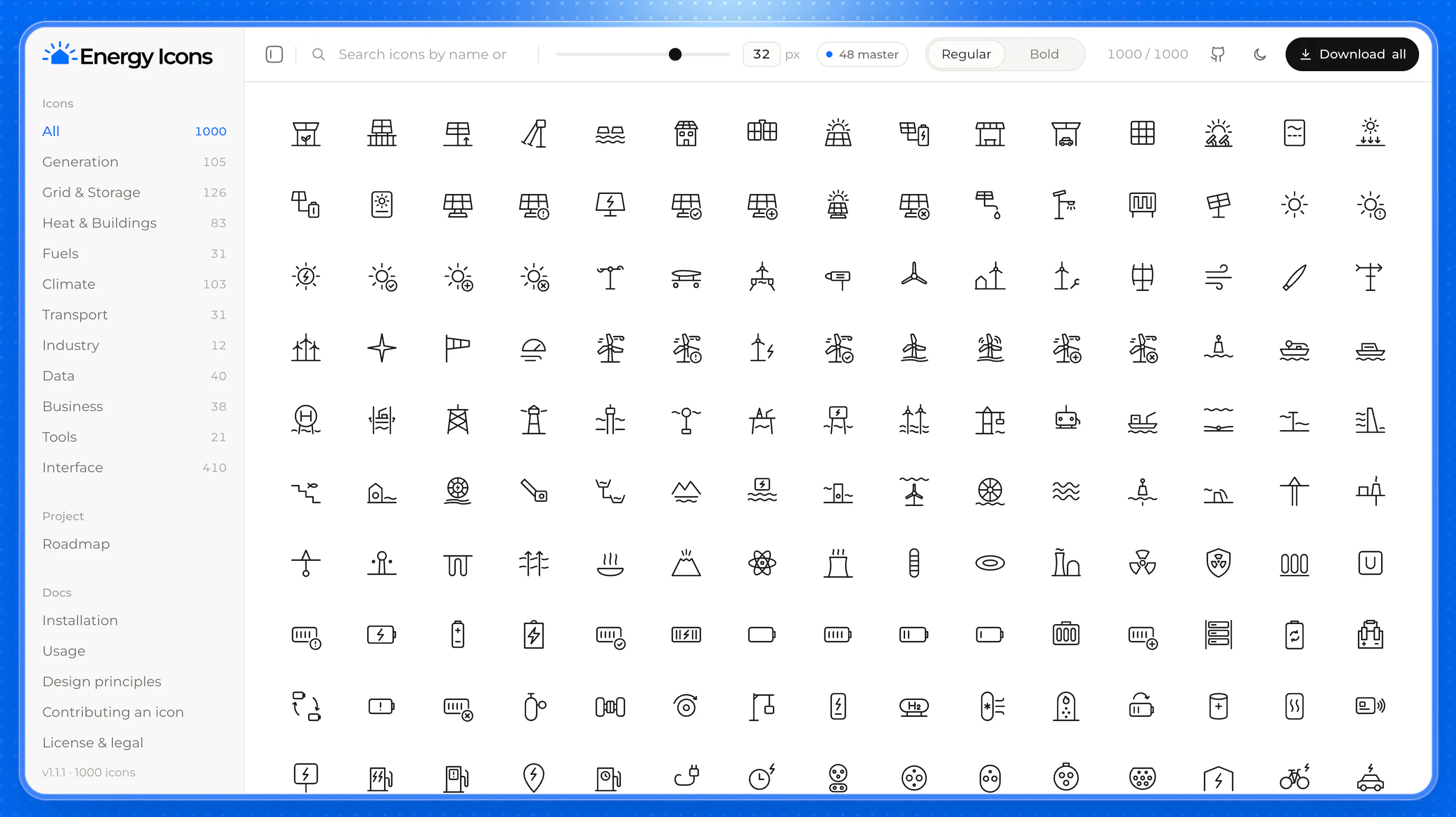 Energy Icons gallery image