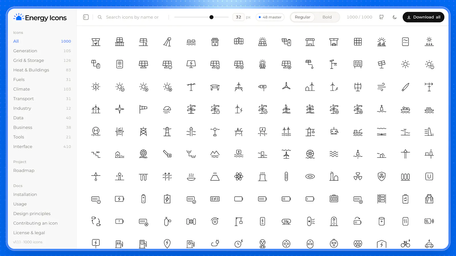 Energy Icons screenshot 2