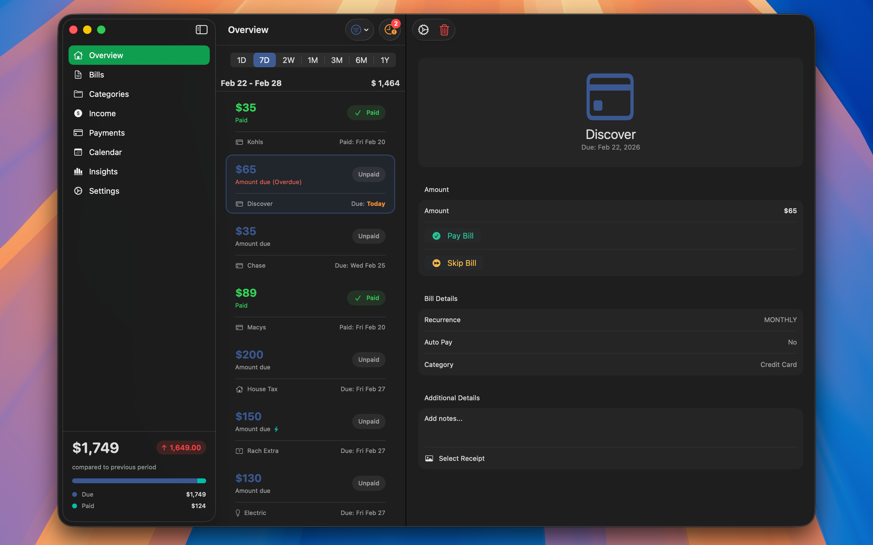 Kwilio Bills Pro 2.4 gallery image