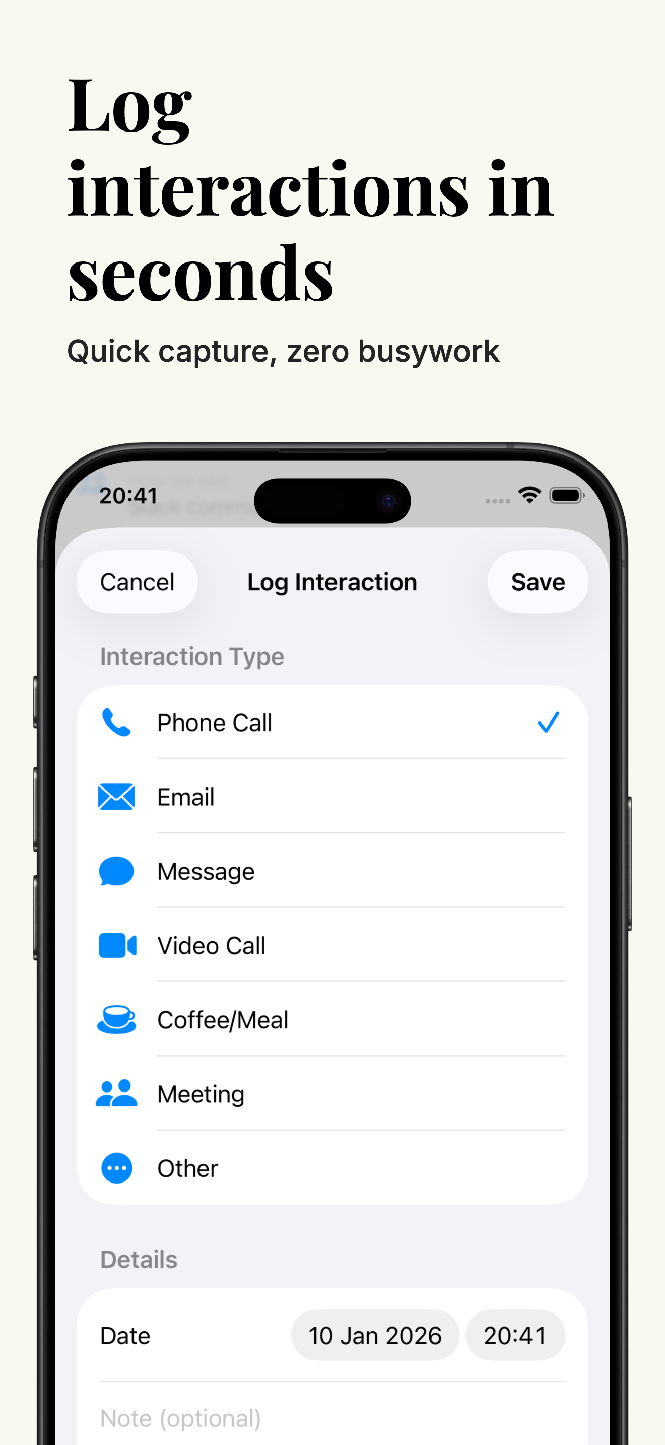 Reach - Screenshot 4 showing product features and functionality