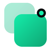 blocFeed - Product Hunt launch logo and brand identity