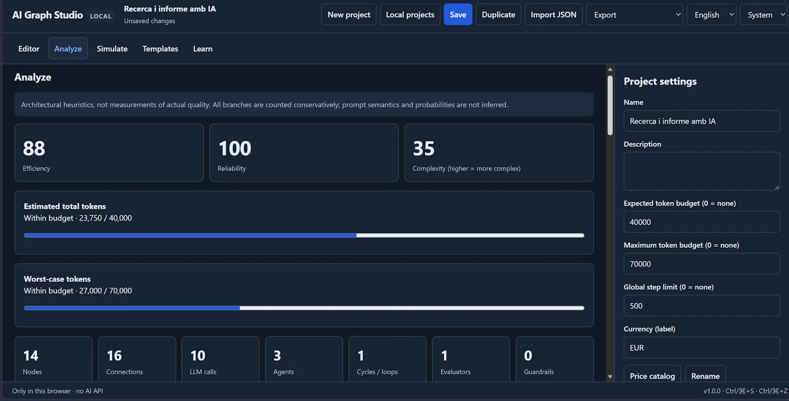 AI Graph Studio screenshot 2