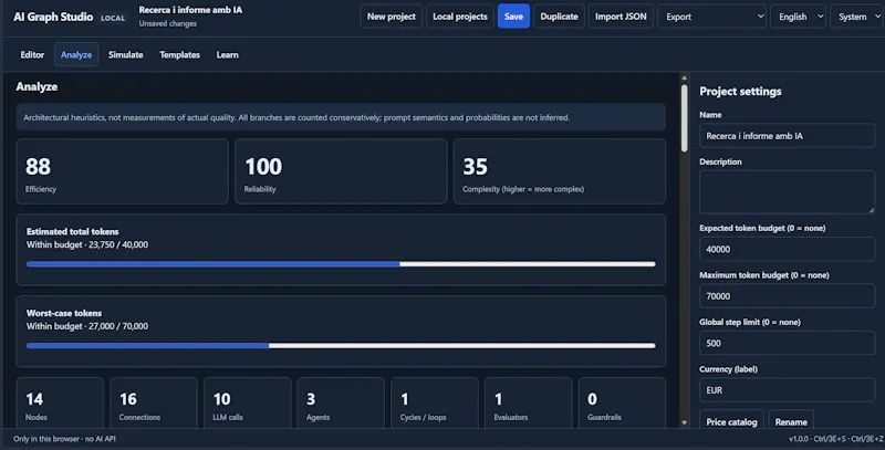 AI Graph Studio screenshot 2