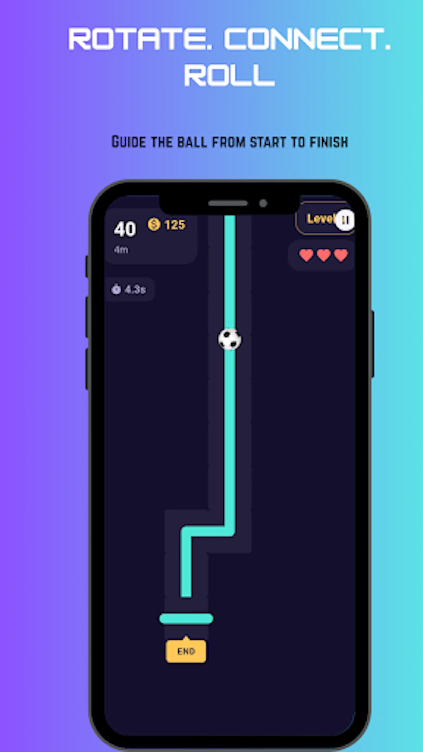 Roll Rush screenshot 1