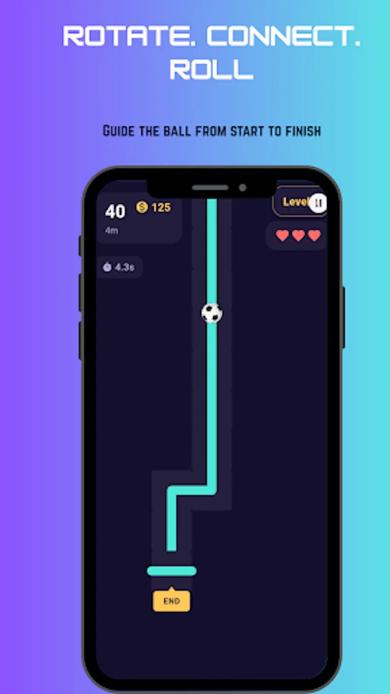 Roll Rush screenshot 1