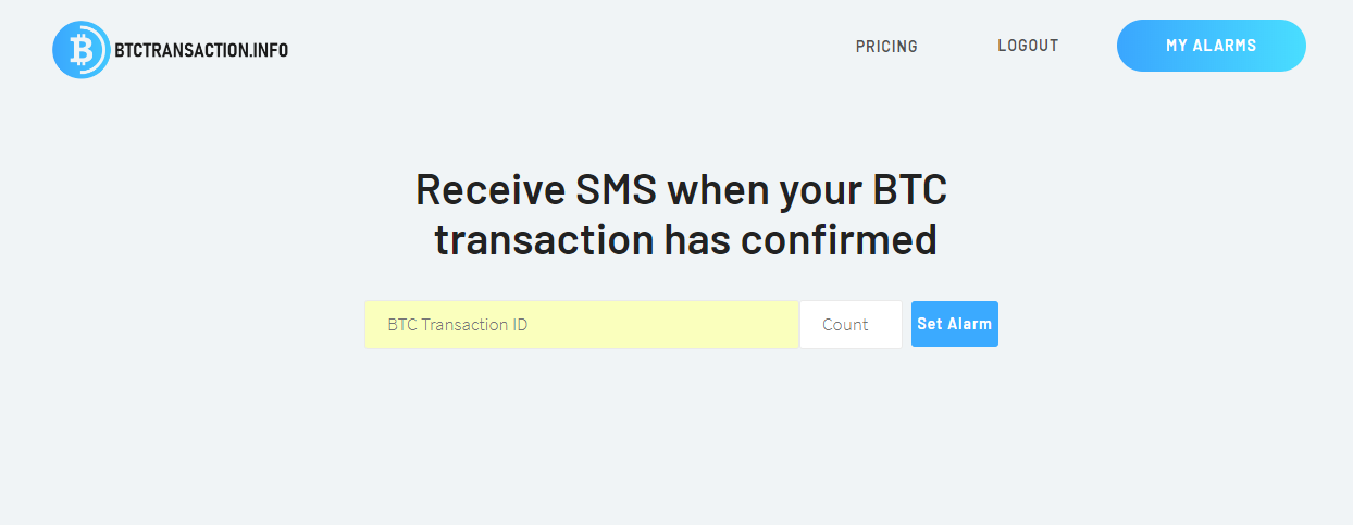 BTC Transfer Reminder gallery image