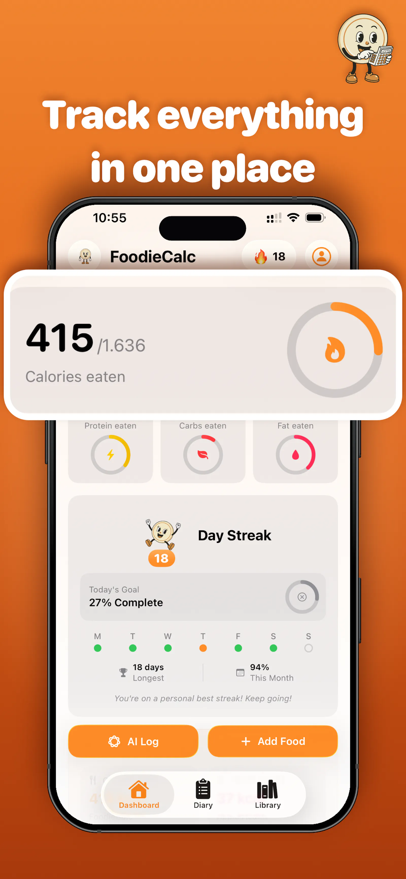 FoodieCalc screenshot 4