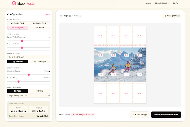 Block Poster screenshot 2
