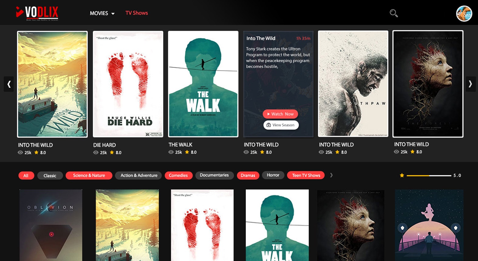 Vodlix gallery image