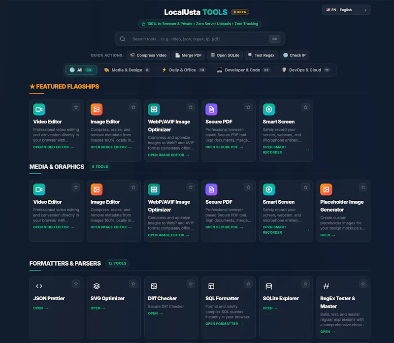 LocalUsta screenshot 1
