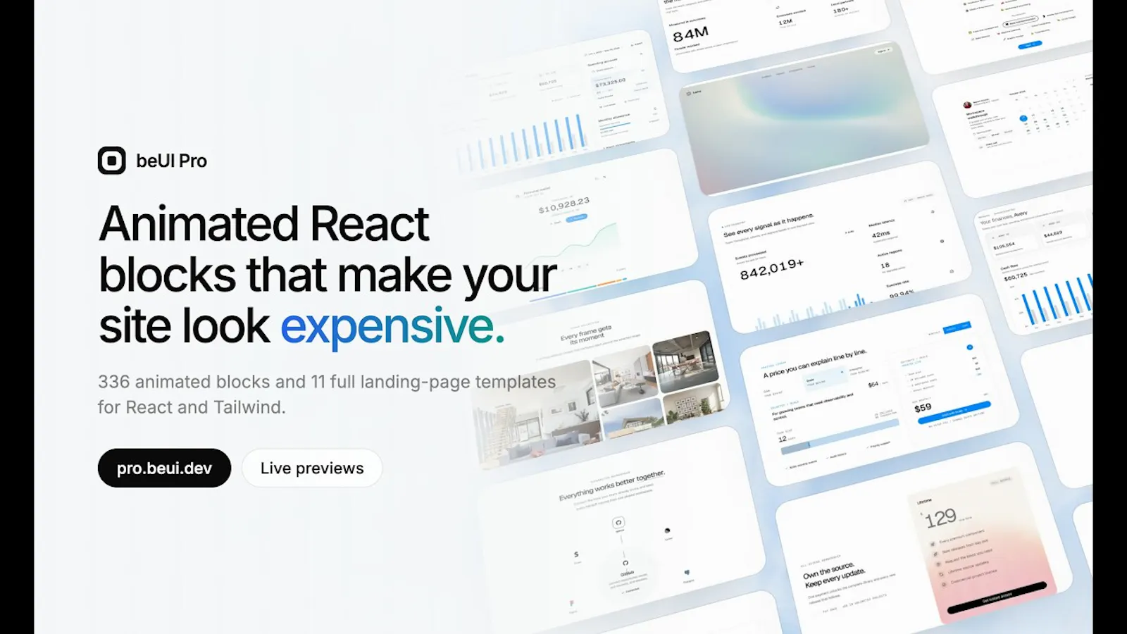 beUI Pro screenshot 1 (video preview)