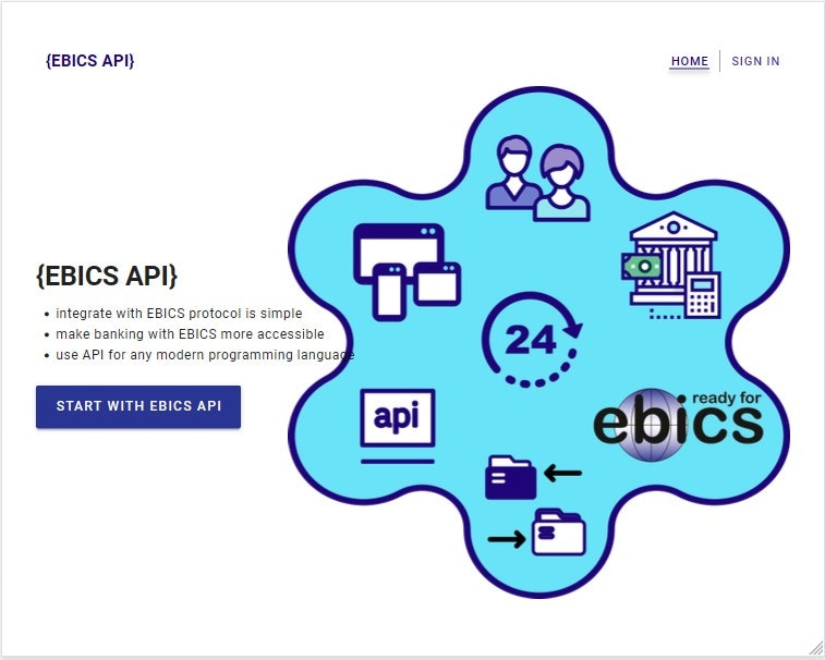 Ebics एपीआई ग्राहक - EBICS प्रोटोकॉल द्वारा बैंकों के साथ संवाद करने के लिए Fintech Prodoct। मीडिया 2