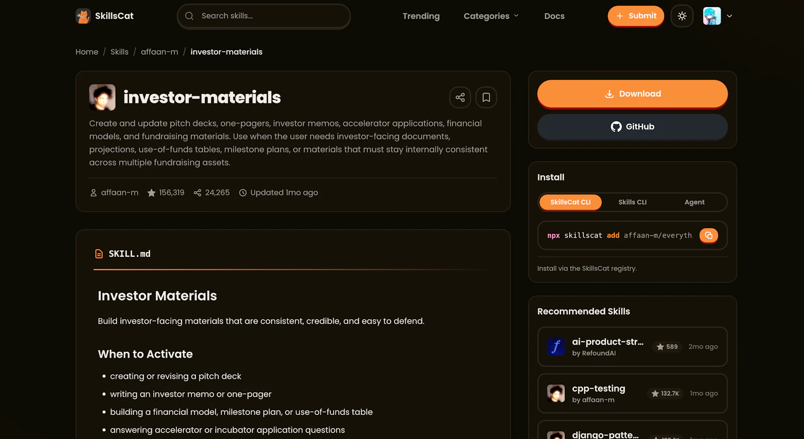 SkillsCat screenshot 3