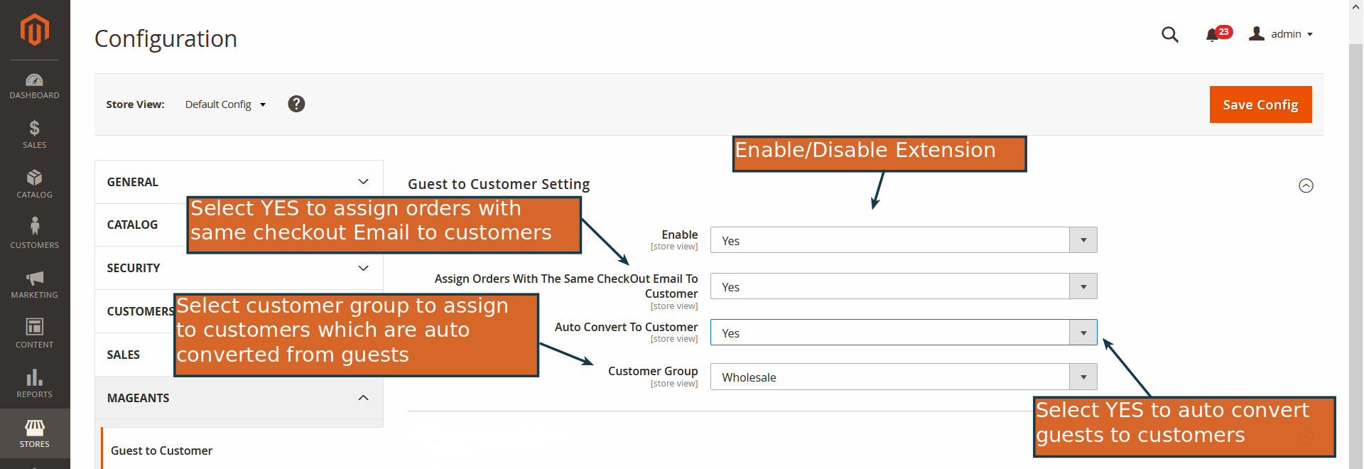 Magento 2 Guest to Customer gallery image