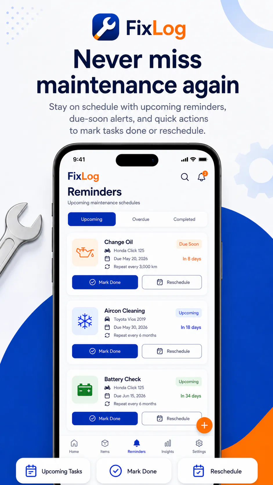 FixLog: Repair Tracker screenshot