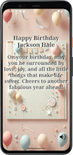 Personalize Musical Android Birthday App gallery image