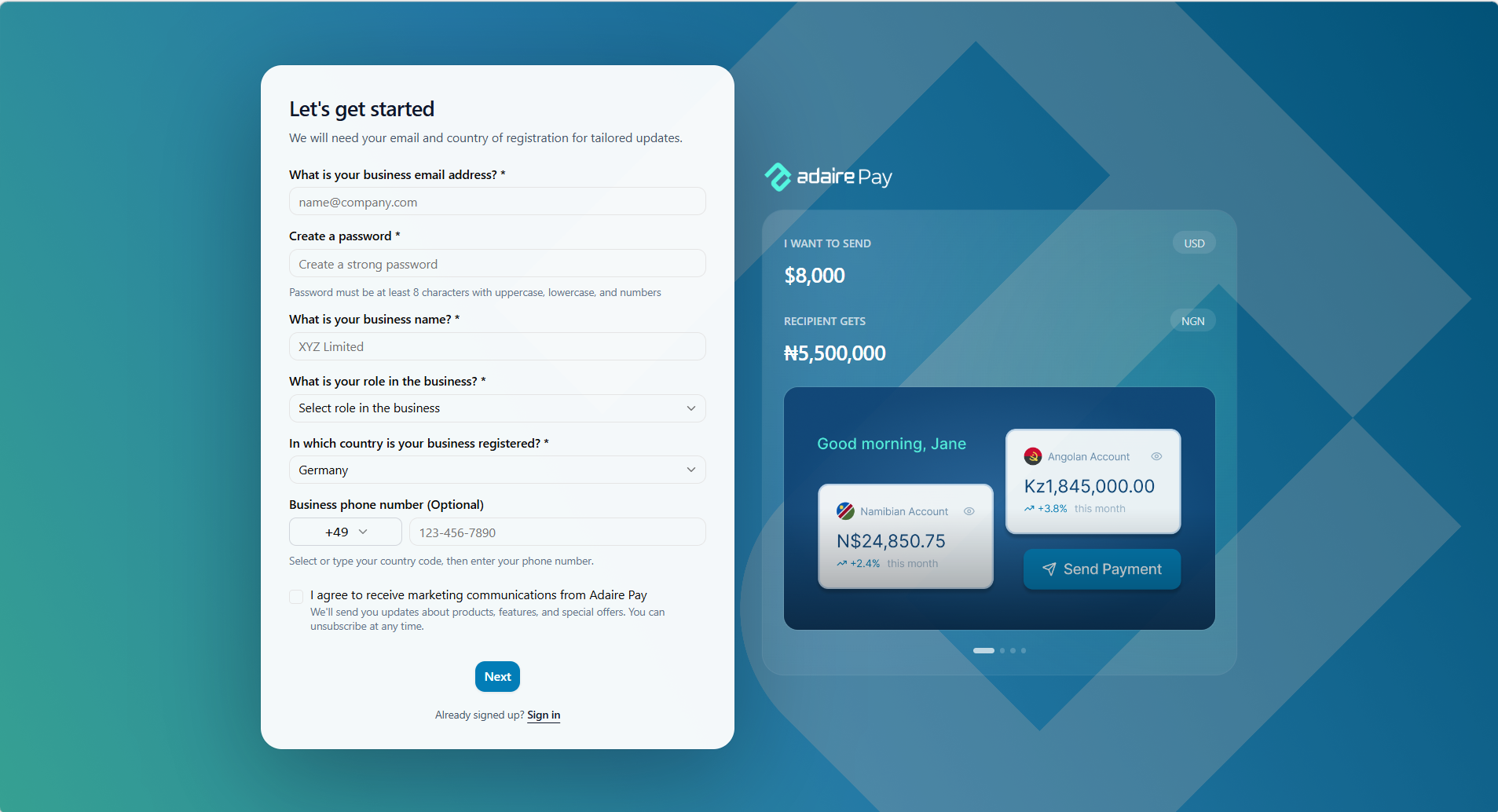 Adaire Pay gallery image