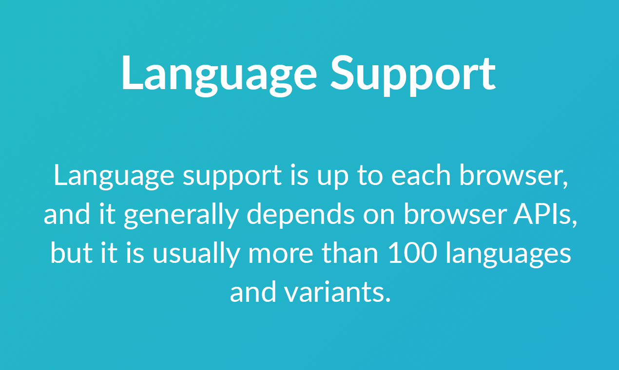 Voix - voice commands for web gallery image