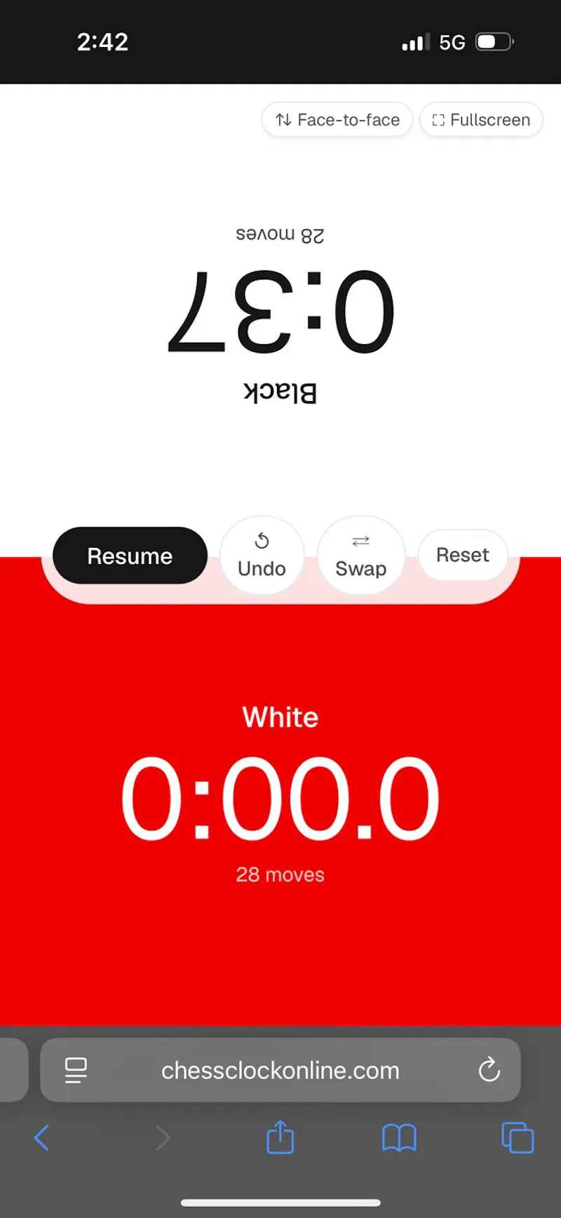 Chess Clock Online screenshot 10