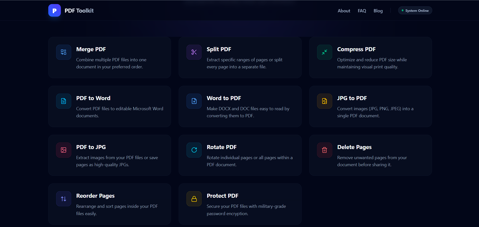 Online PDF Compressor gallery image