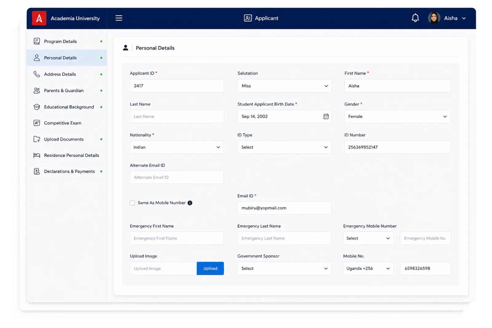 Academia screenshot 3