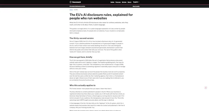 Swornmark screenshot 3