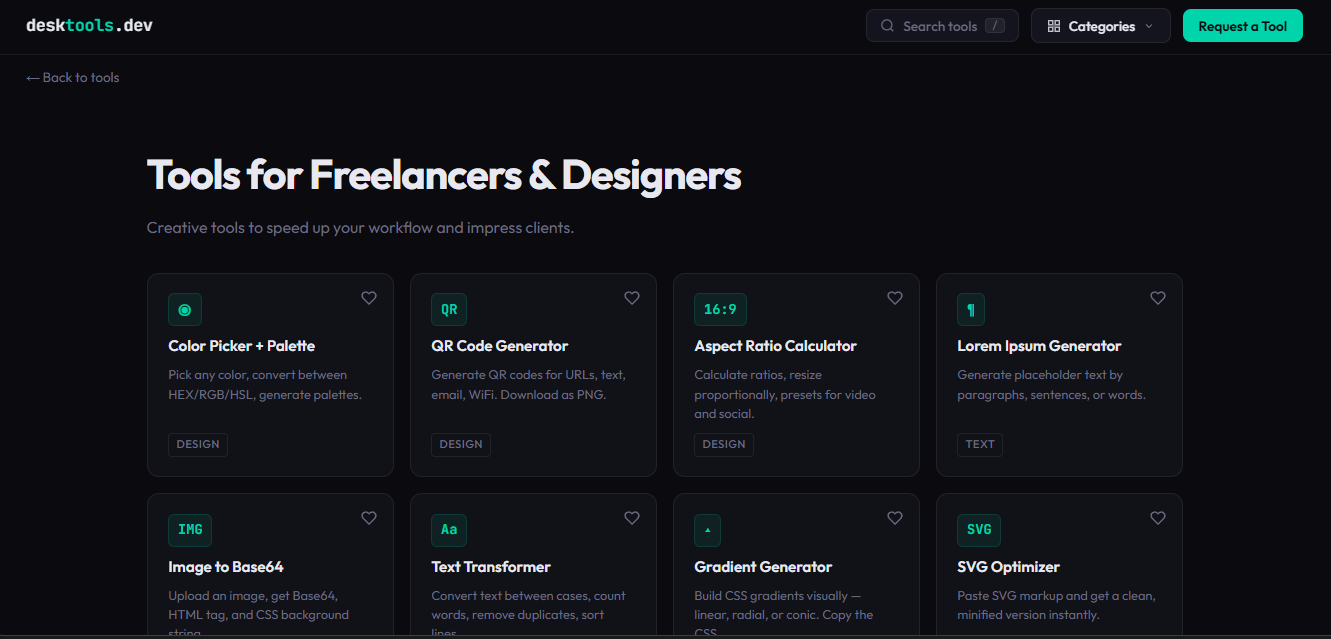 DeskTools gallery image