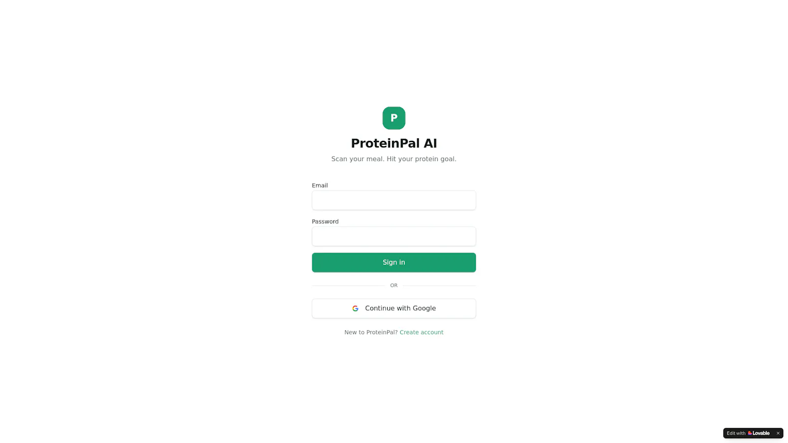 ProteinPal AI screenshot 2