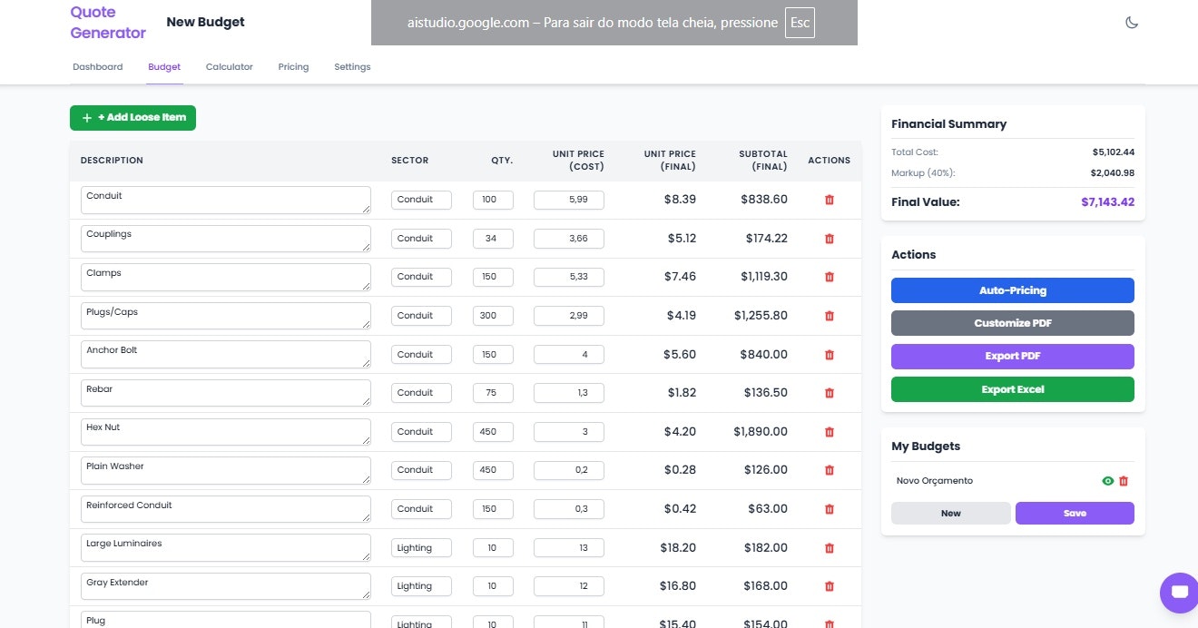 Budget APP gallery image