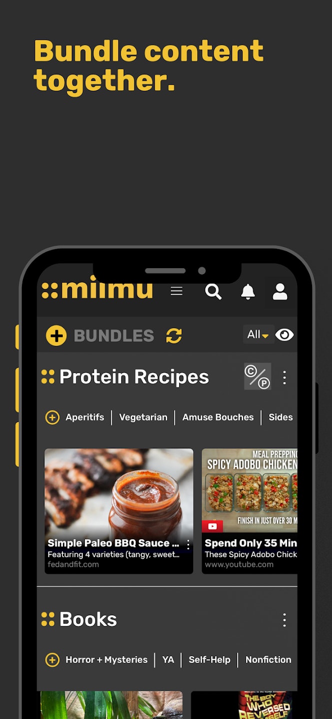 Média Miimu - Capture, regroupez et partagez du contenu en ligne 3
