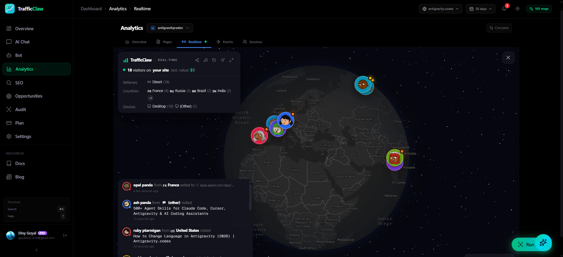 TrafficClaw screenshot 3
