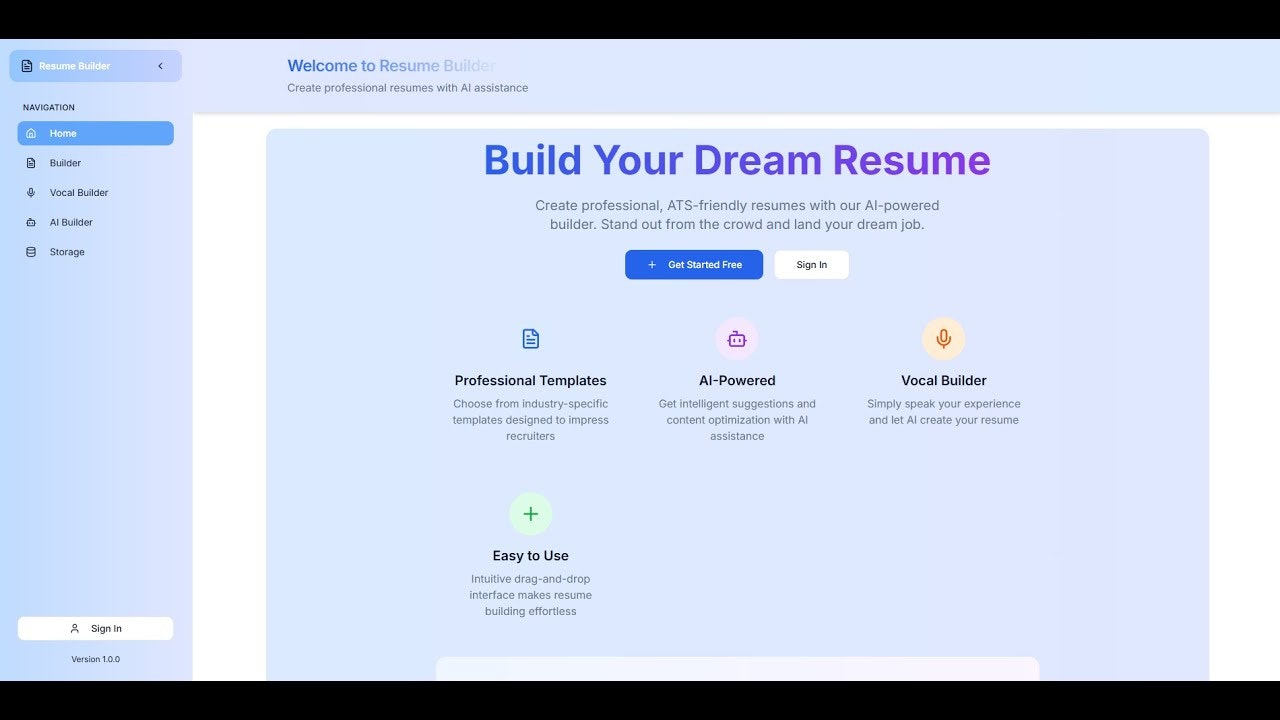 Next CV Canvas gallery image