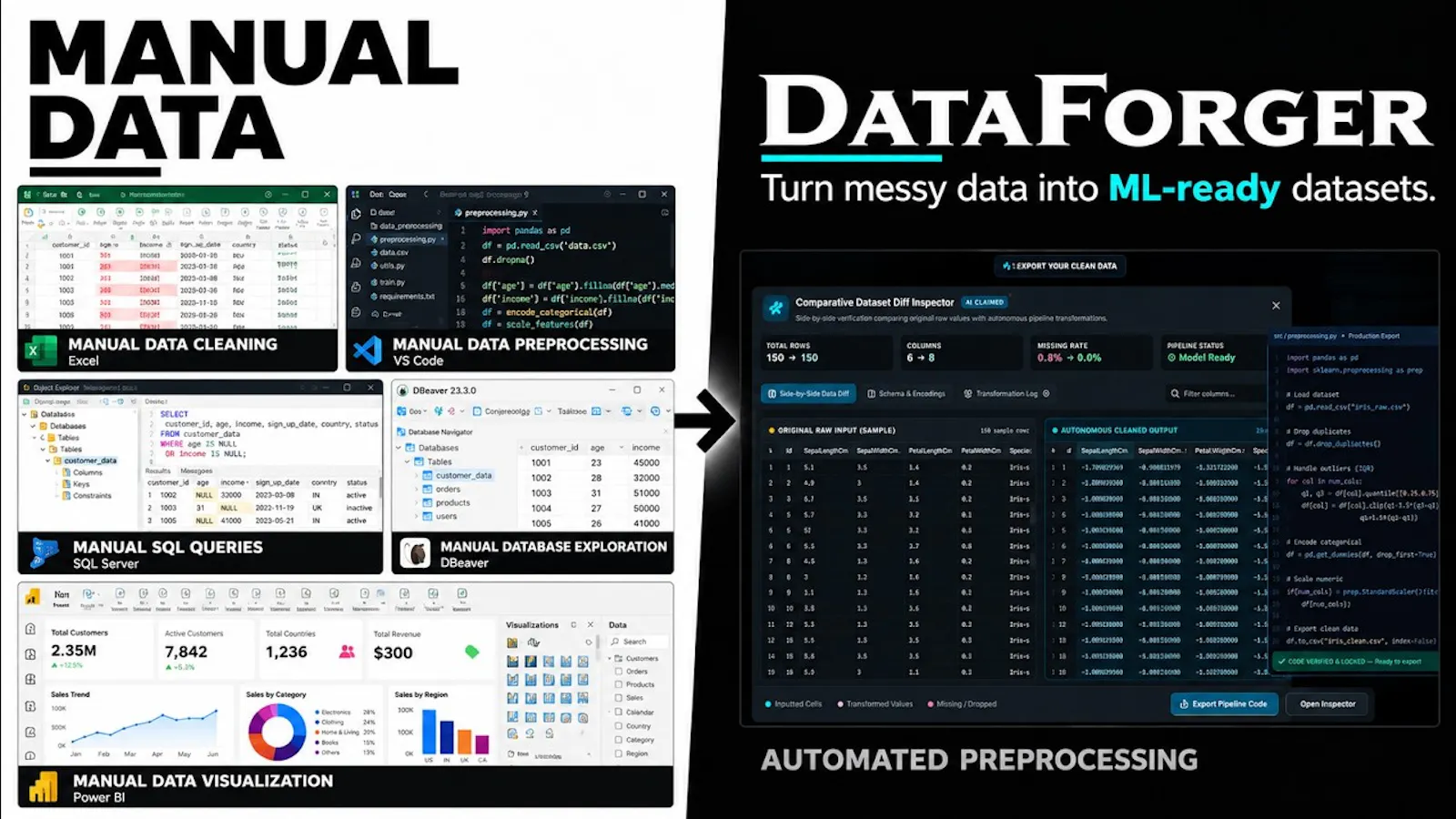 DataForger Studio screenshot 1 (video preview)